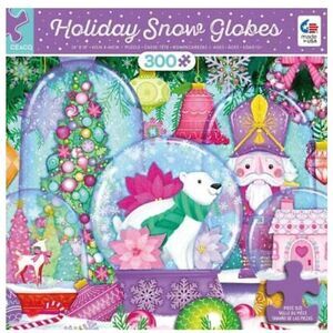 Ceaco Holiday Snow Globes 300 pc Jigsaw Puzzle